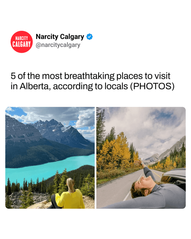 5 of the most breathtaking places to visit in Alberta, according to locals (PHOTOS)