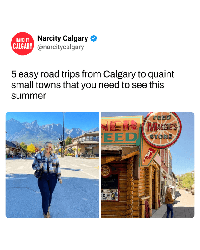 5 easy road trips from Calgary to quaint small towns that you need to see this summer
