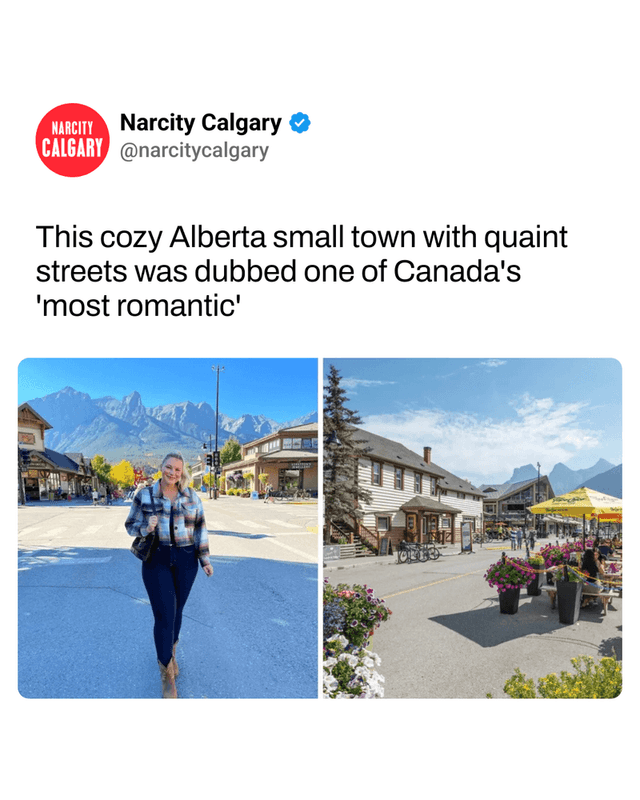 This cozy Alberta small town with quaint streets was dubbed one of Canada's 'most romantic'