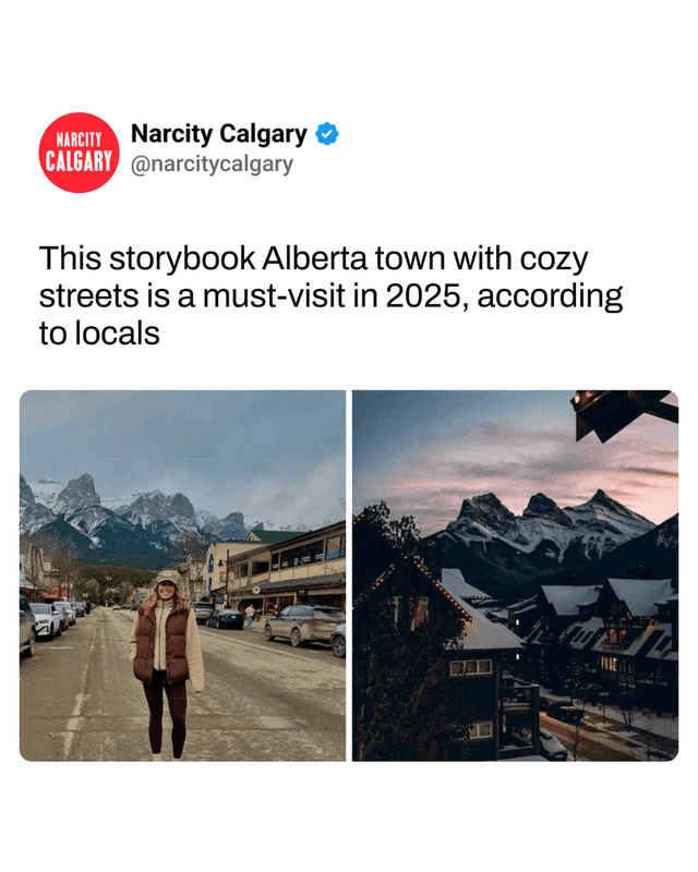 This storybook Alberta town with cozy streets is a must-visit in 2025, according to locals