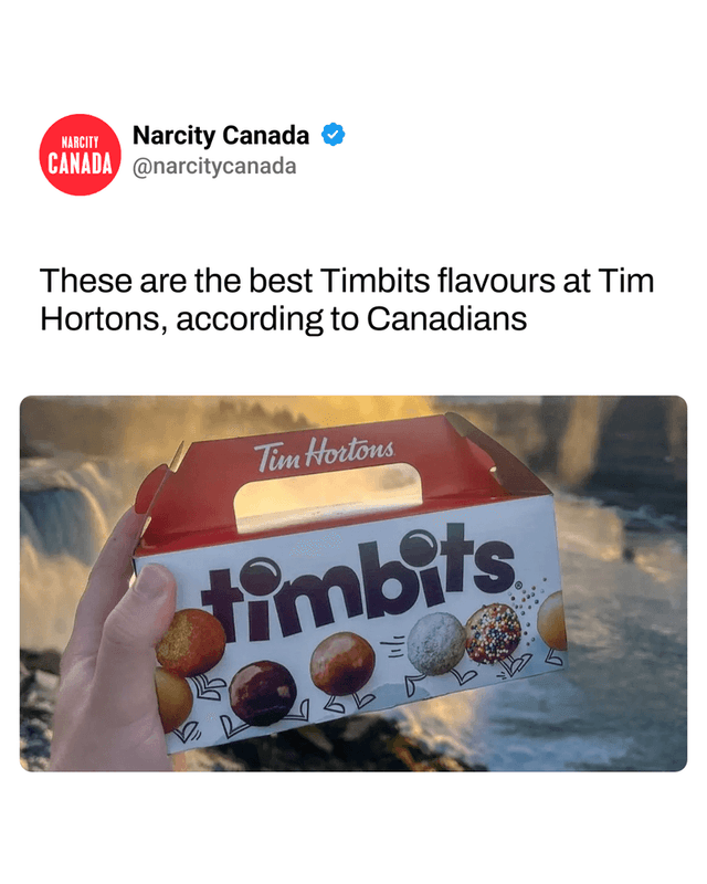 These are the best Timbits flavours at Tim Hortons, according to Canadians