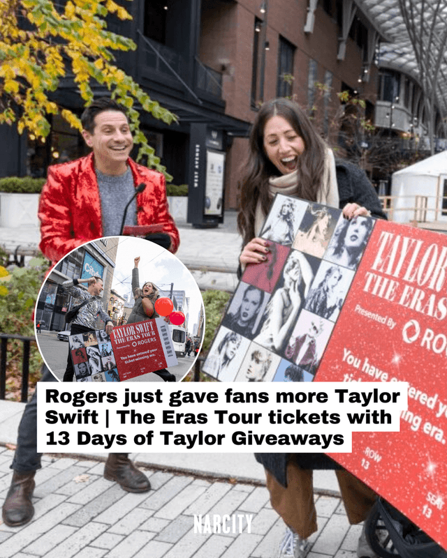 Rogers just gave fans more Taylor Swift | The Eras Tour tickets with 13 Days of Taylor Giveaways