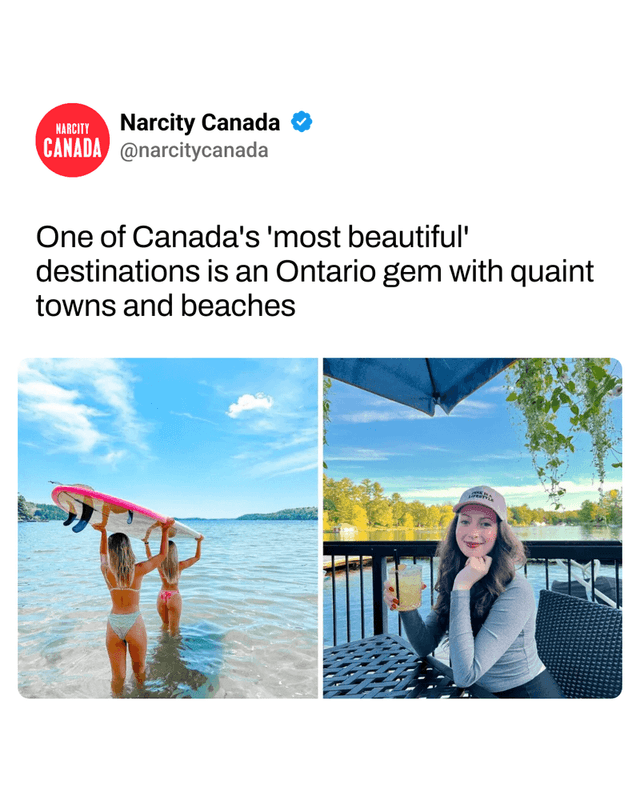 One of Canada's 'most beautiful' destinations is an Ontario gem with quaint towns and beaches