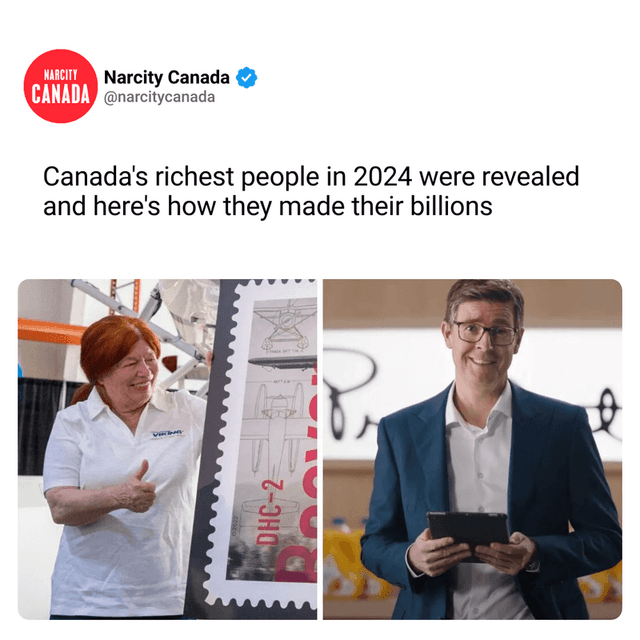 Canada's richest people in 2024 were revealed and here's how they made their billions