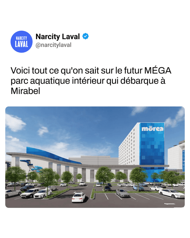 Voici tout ce qu'on sait sur le futur MÉGA parc aquatique intérieur qui débarque à Mirabel