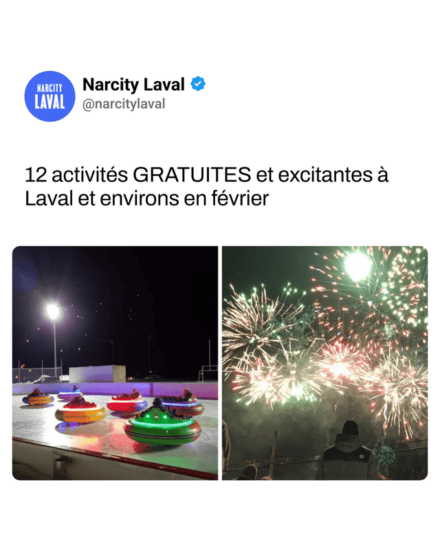 12 activités GRATUITES et excitantes à Laval et environs en février