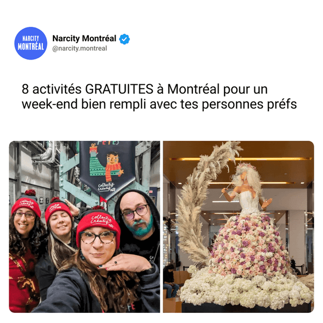 8 activités GRATUITES à Montréal pour un week-end bien rempli avec tes personnes préfs