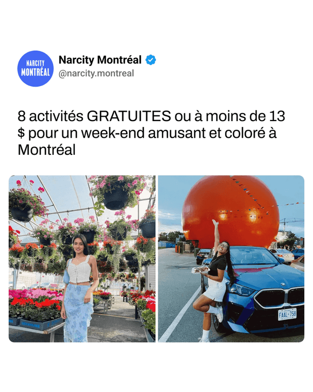 8 activités GRATUITES ou à moins de 13 $ pour un week-end amusant et coloré à Montréal