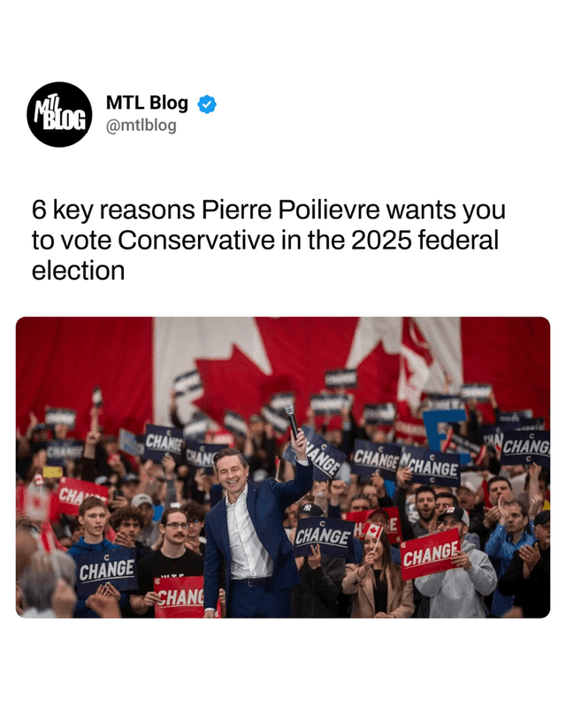 6 key reasons Pierre Poilievre wants you to vote Conservative in the 2025 federal election