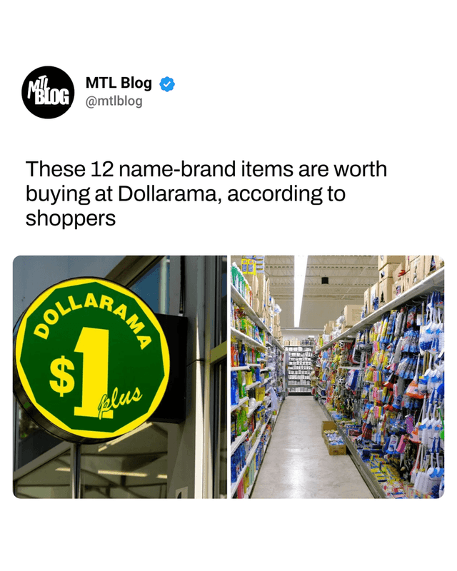 These 12 name-brand items are worth buying at Dollarama, according to shoppers