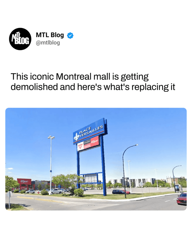This iconic Montreal mall is getting demolished and here's what's replacing it