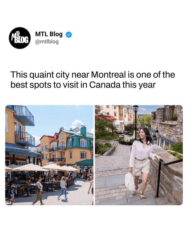 This quaint city near Montreal is one of the best spots to visit in Canada this year