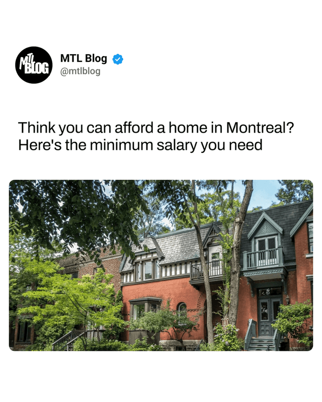 Think you can afford a home in Montreal? Here's the minimum salary you need