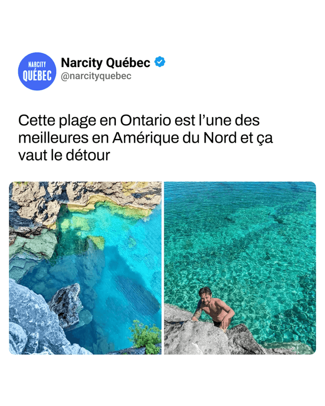 Cette plage en Ontario est l’une des meilleures en Amérique du Nord et ça vaut le détour
