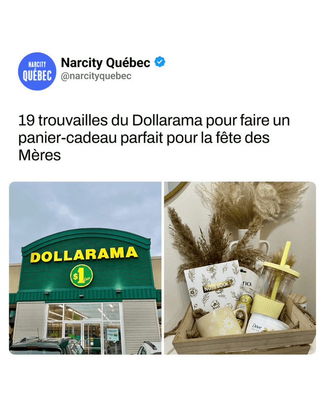 19 trouvailles du Dollarama pour faire un panier-cadeau parfait pour la fête des Mères