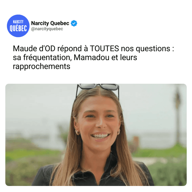 Maude d'OD répond à TOUTES nos questions : sa fréquentation, Mamadou et leurs rapprochements