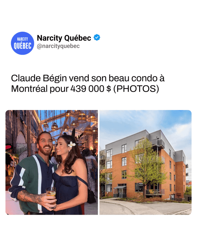 Claude Bégin vend son beau condo à Montréal pour 439 000 $ (PHOTOS)