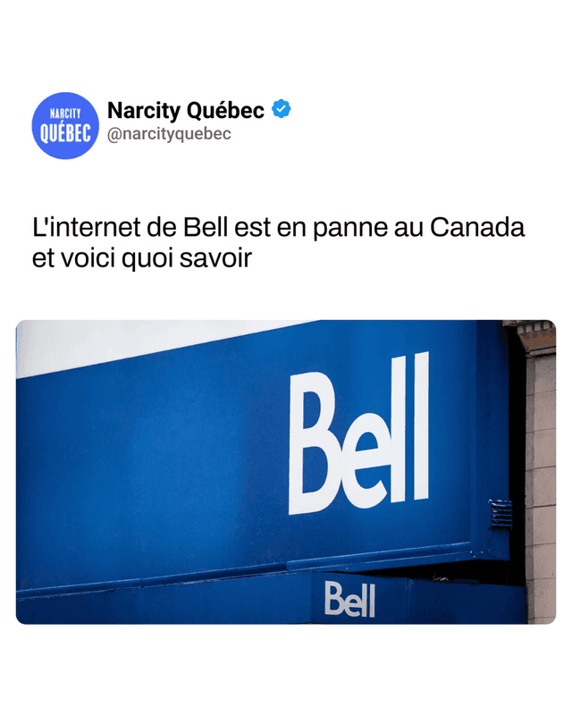 L'internet de Bell est en panne au Canada et voici quoi savoir