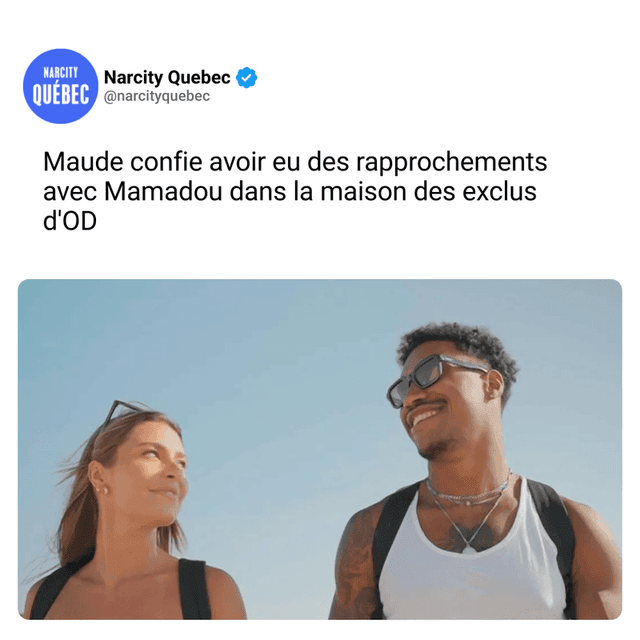 Maude confie avoir eu des rapprochements avec Mamadou dans la maison des exclus d'OD