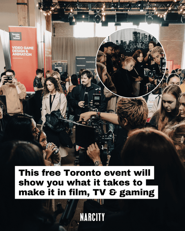 This free Toronto event will show you what it takes to make it in film, TV & gaming