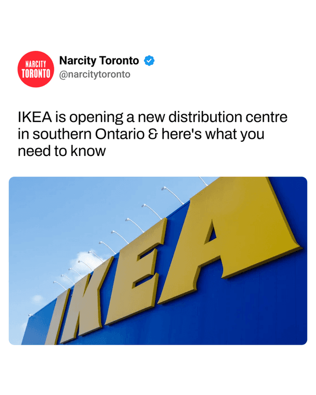 IKEA is opening a new distribution centre in southern Ontario & here's what you need to know
