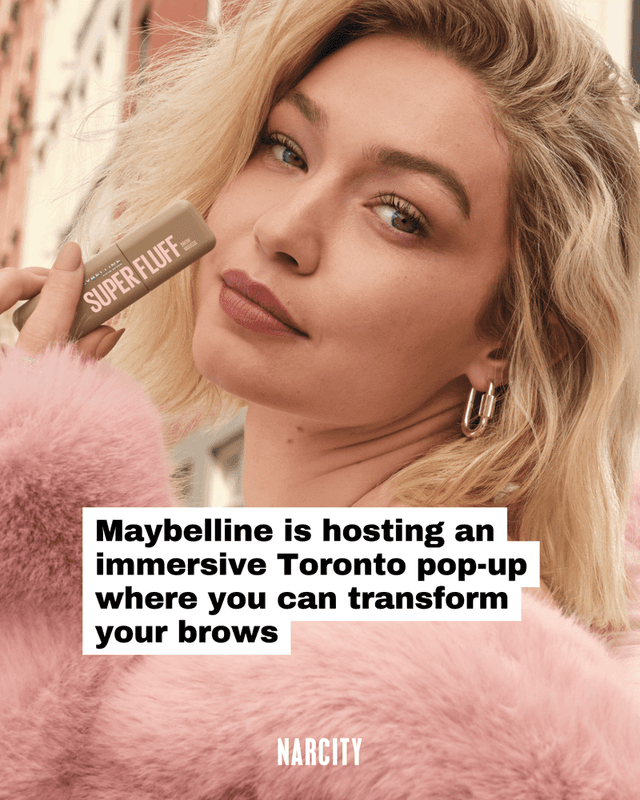 Maybelline is hosting an immersive Toronto pop-up where you can transform your brows