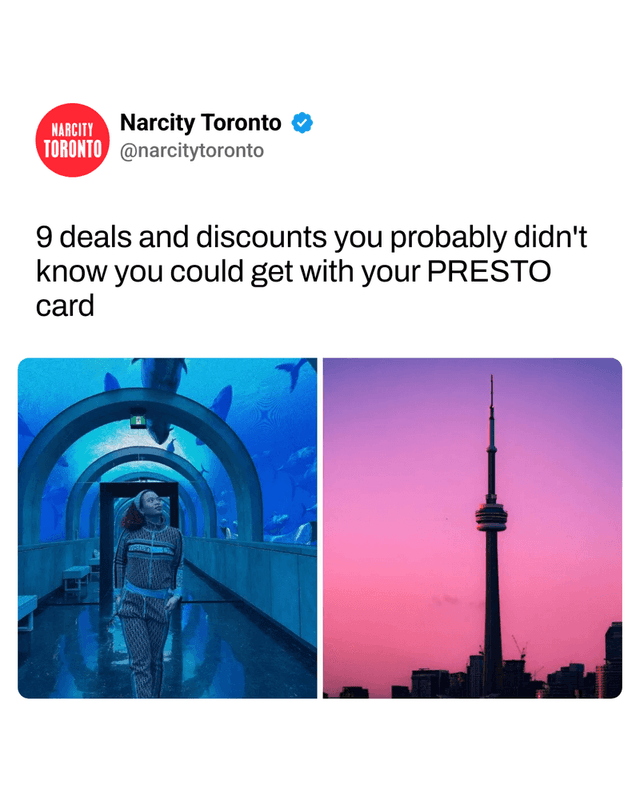 9 deals and discounts you probably didn't know you could get with your PRESTO card