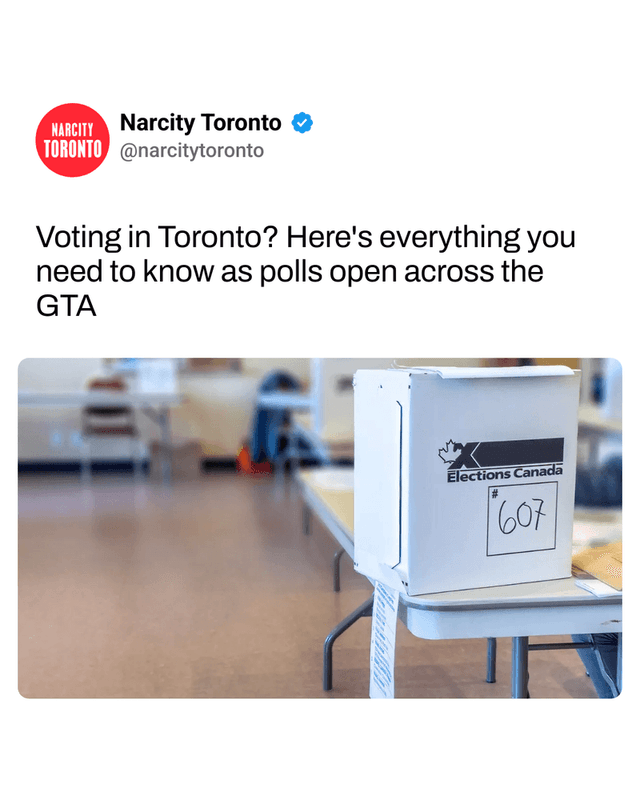 Voting in Toronto? Here's everything you need to know as polls open across the GTA