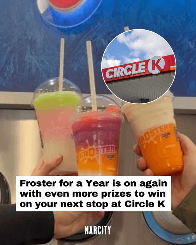 Froster for a Year is on again with even more prizes to win on your next stop at Circle K
