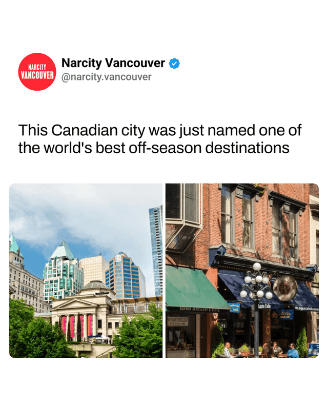 This Canadian city was just named one of the world's best off-season destinations