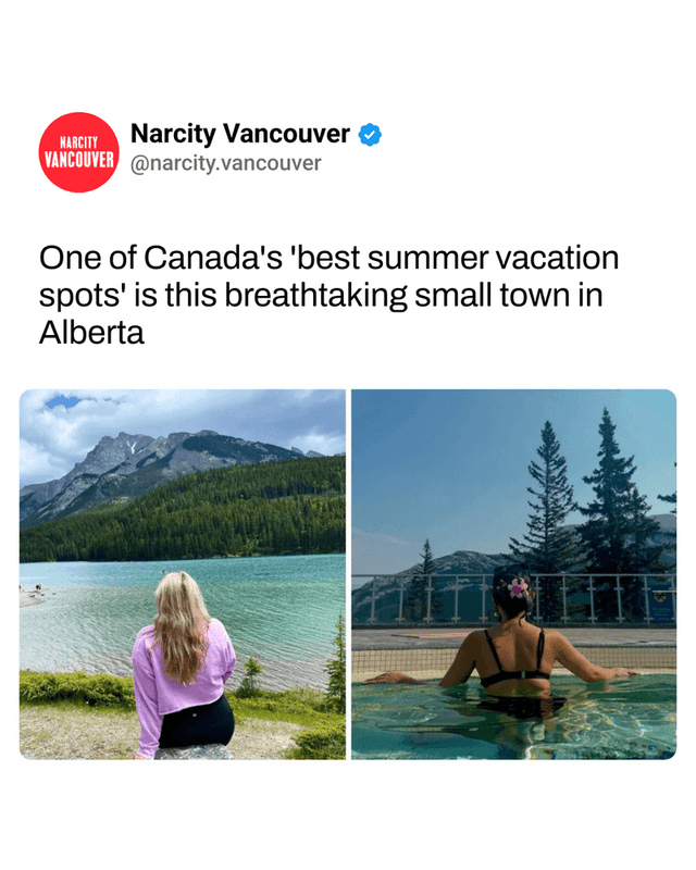 One of Canada's 'best summer vacation spots' is this breathtaking small town in Alberta
