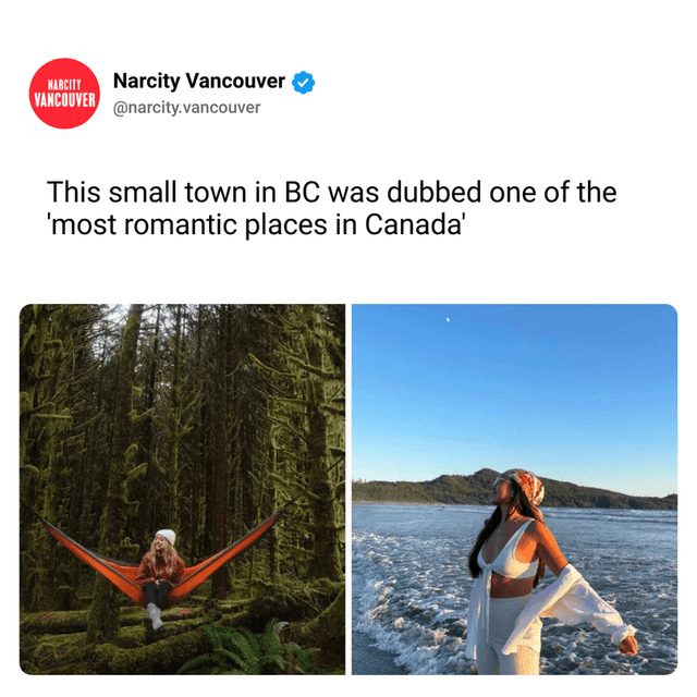 This small town in BC was dubbed one of the 'most romantic places in Canada'