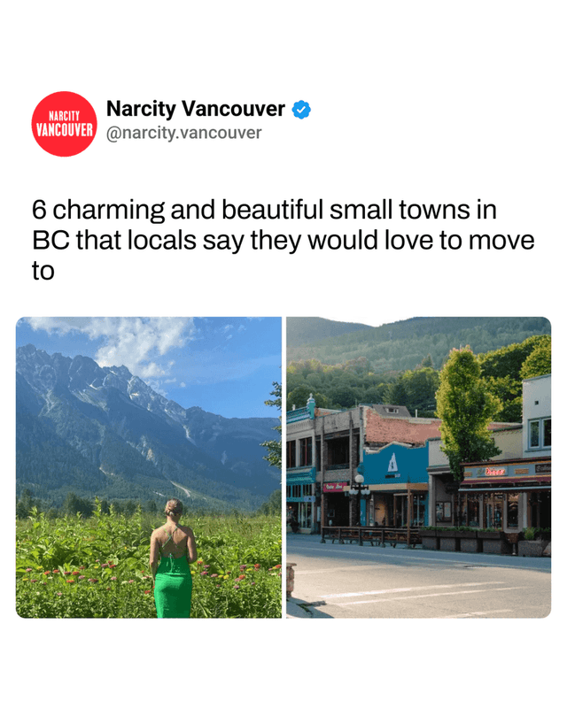 6 charming and beautiful small towns in BC that locals say they would love to move to