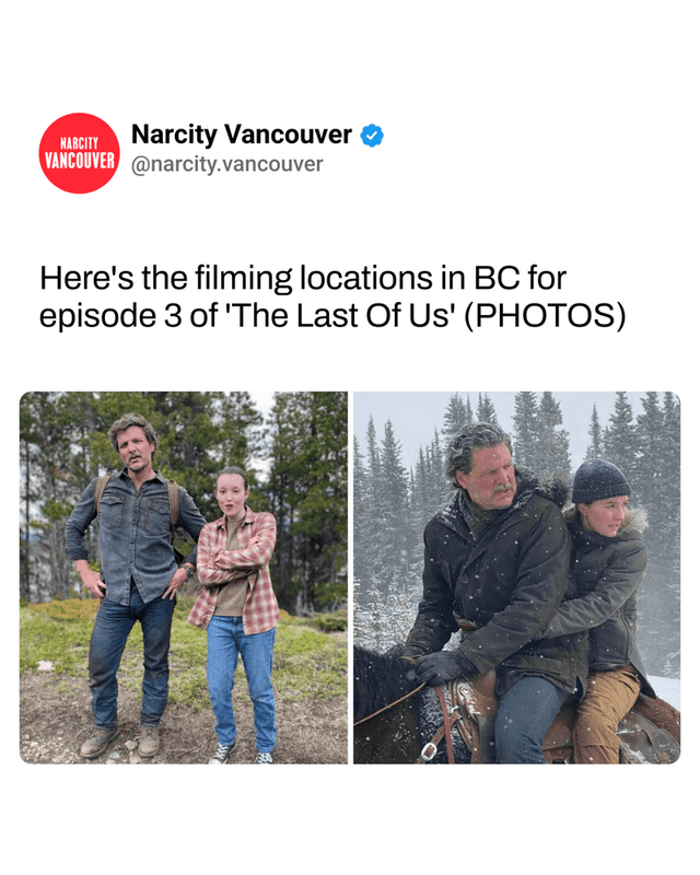 Here's the filming locations in BC for episode 3 of 'The Last Of Us' (PHOTOS)