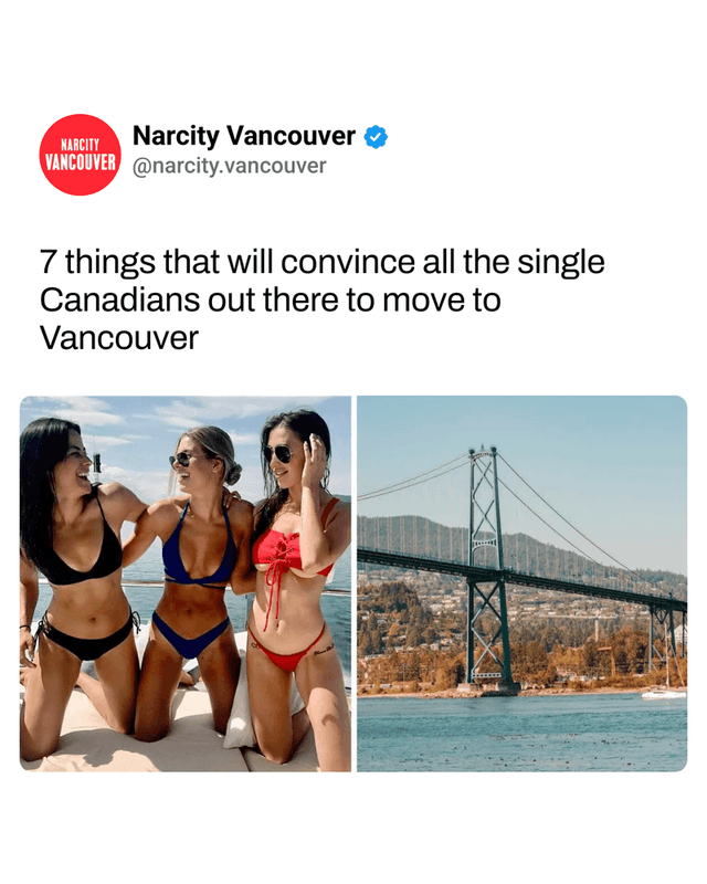 7 things that will convince all the single Canadians out there to move to Vancouver