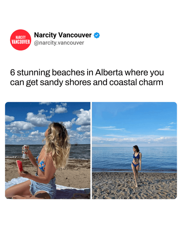 6 stunning beaches in Alberta where you can get sandy shores and coastal charm